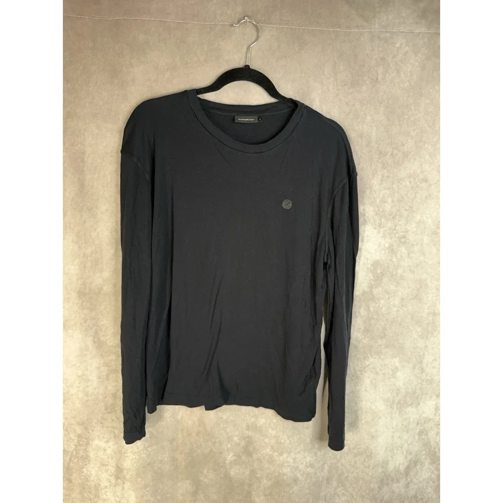 Ermenegildo Zegna Long Sleeve Jogger Lyocell Pajama Pyjama In Black Size M